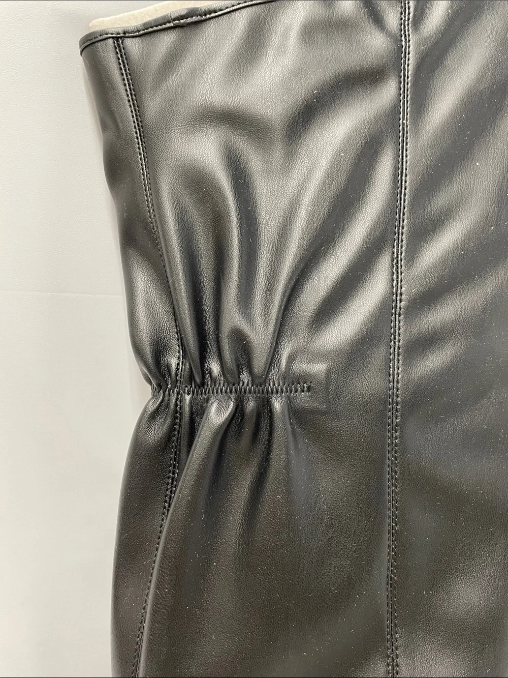 FRANCO SARTO A-CALLIE 2 BLACK SYNTHETIC OVER THE KNEE BOOTS FTL-08-008